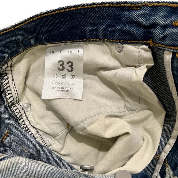 MNML.LA Mens Jeans - BARELY USED - Picture 3 of 4